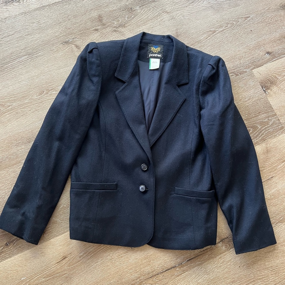 Navy Pantter Blazer - vintage
